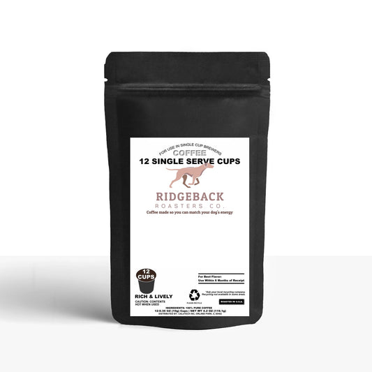 12 Pack Single Serve Coffee Capsules